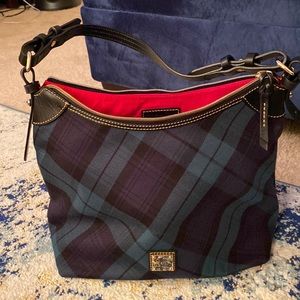 Dooney and Bourke Plaid Shoulder Bag